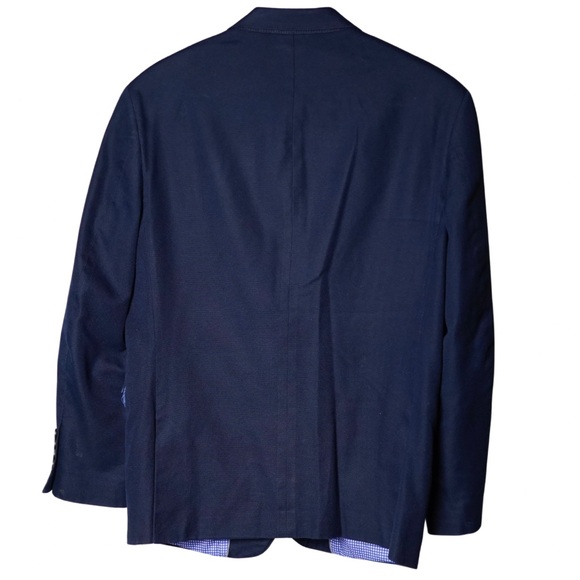 Crown and Ivy 38S Navy Plain Blazer
Regular Fit Motion Flex - Picture 2 of 3